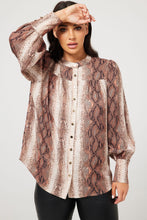 Load image into Gallery viewer, Bronte Shirt- Python