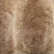 Load image into Gallery viewer, ARCTIC RABBIT CUSHION FULL SKIN NATURAL 30cm x 50cm