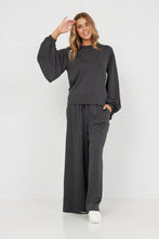 Load image into Gallery viewer, Eleanor Top- Black Honeycomb