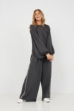 Load image into Gallery viewer, Eleanor Top- Black Honeycomb