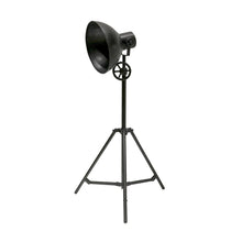 Load image into Gallery viewer, Can be ordered in: CHANDRI METAL LAMP - BLACK