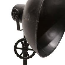 Load image into Gallery viewer, Can be ordered in: CHANDRI METAL LAMP - BLACK