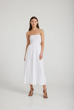 Load image into Gallery viewer, Maisy Midi Dress- WHITE