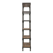 Load image into Gallery viewer, Can be ordered in: INDUSTRIAL METAL BOOKSHELF - NARROW