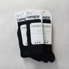 Load image into Gallery viewer, MENS Merino Wool Plain Knee High Socks | Man BLACK