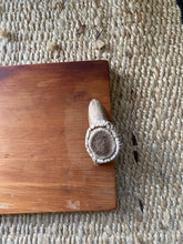 Load image into Gallery viewer, SERVING BOARD- Native Kauri Timber and NZ Deer Antler