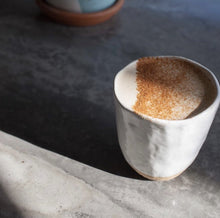 Load image into Gallery viewer, White Lopsided Mug- Large