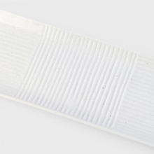 Load image into Gallery viewer, White Lined Sashimi Plate