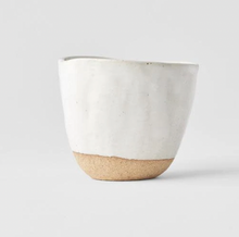 Load image into Gallery viewer, White Lopsided Mug- Small