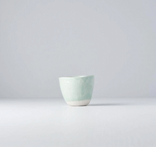 Load image into Gallery viewer, SET OF TWO Light Teal Lopsided Mug- Small