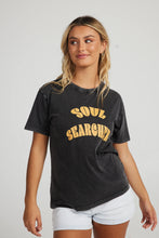 Load image into Gallery viewer, Soul Searcher Relaxed Tee- Charcoal