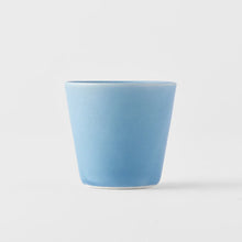 Load image into Gallery viewer, SET OF TWO Dry Blue V Shape Teacup
