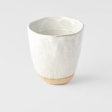 Load image into Gallery viewer, White Lopsided Mug- Large