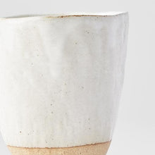Load image into Gallery viewer, White Lopsided Mug- Large