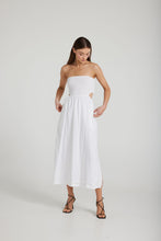 Load image into Gallery viewer, Maisy Midi Dress- WHITE