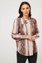 Load image into Gallery viewer, Bronte Shirt- Python