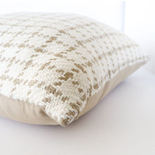 Load image into Gallery viewer, TESSA CUSHION AND FEATHER INNER - CREAM NATURAL
