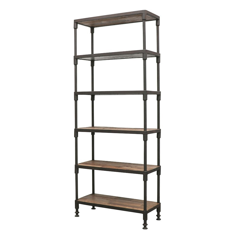 Can be ordered in: INDUSTRIAL METAL BOOKSHELF - NARROW