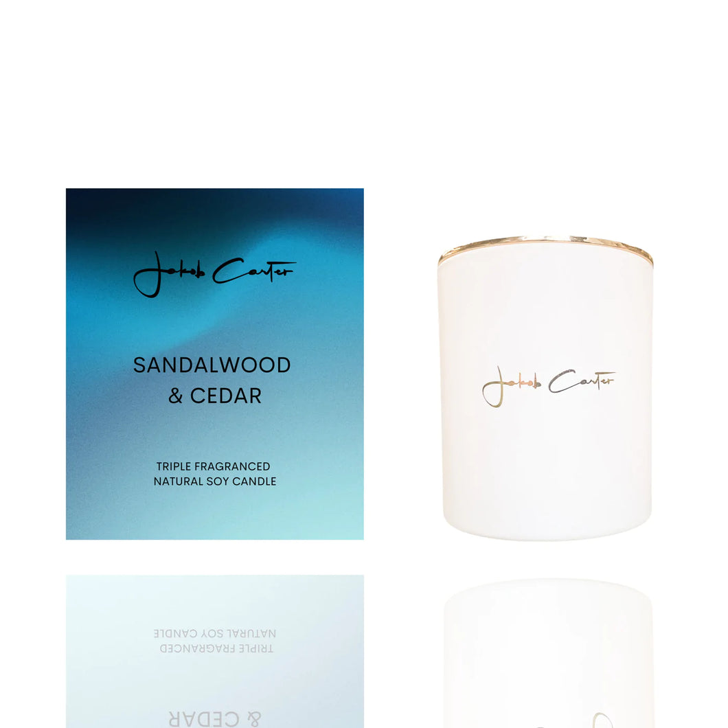 SANDALWOOD & CEDAR CANDLE