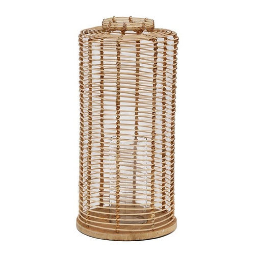 BERMUDA WICKER LANTERN MEDIUM