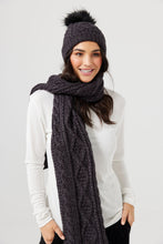 Load image into Gallery viewer, Stormie Scarf- BLACK
