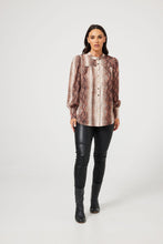 Load image into Gallery viewer, Bronte Shirt- Python
