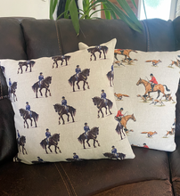 Load image into Gallery viewer, English Tapestry Dressage Cushion
