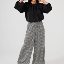 Load image into Gallery viewer, Liza Pants- Black Houndstooth
