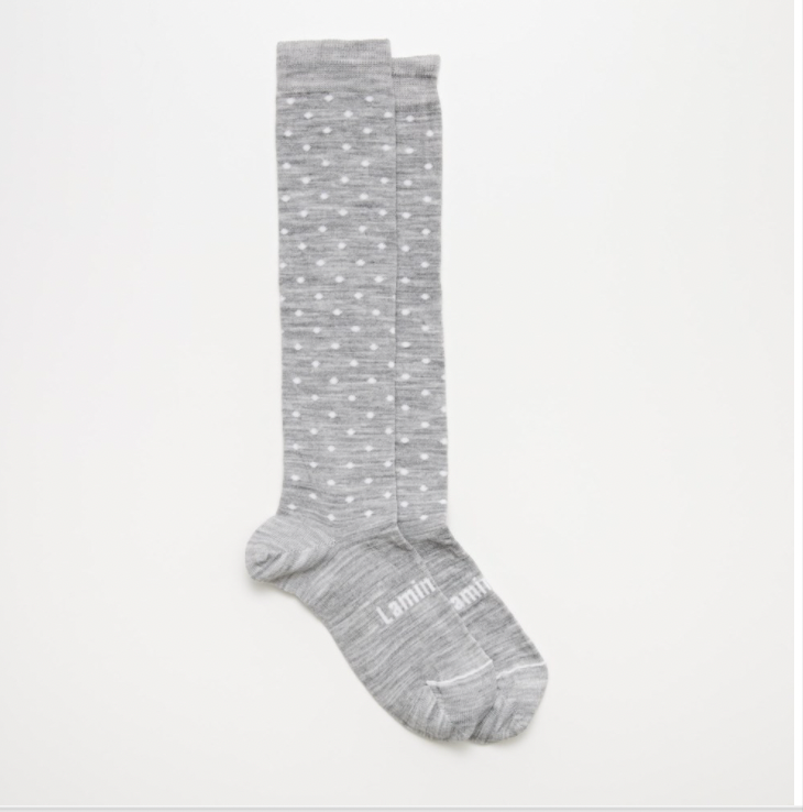 WOMENS Merino Wool Knee High Socks | WOMAN | Snowflake