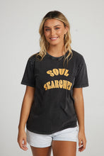 Load image into Gallery viewer, Soul Searcher Relaxed Tee- Charcoal

