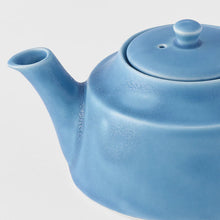 Load image into Gallery viewer, Low Style Teapot in Dry Blue
