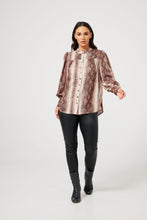 Load image into Gallery viewer, Bronte Shirt- Python
