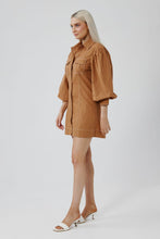 Load image into Gallery viewer, Marley Dress- MEERKAT COTTON LINEN
